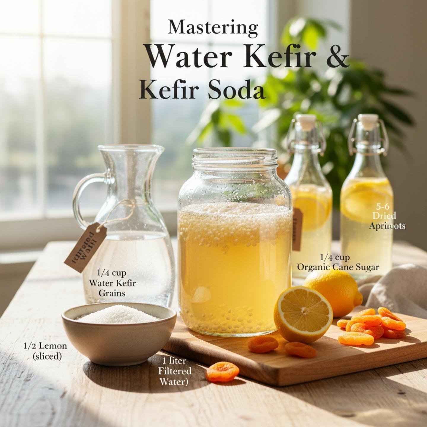 Mastering Water Kefir & Kefir Soda