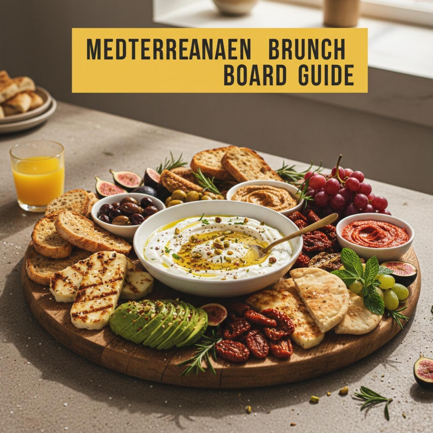 Mediterranean Brunch Board Guide