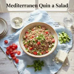 Mediterranean Quinoa Salad