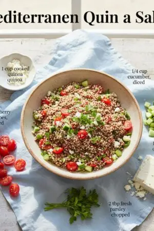 Mediterranean Quinoa Salad