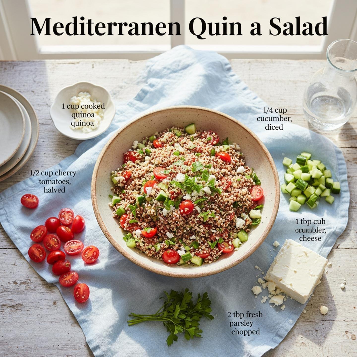 Mediterranean Quinoa Salad