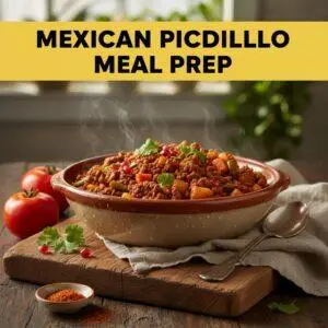 Mexican Picadillo Meal Prep