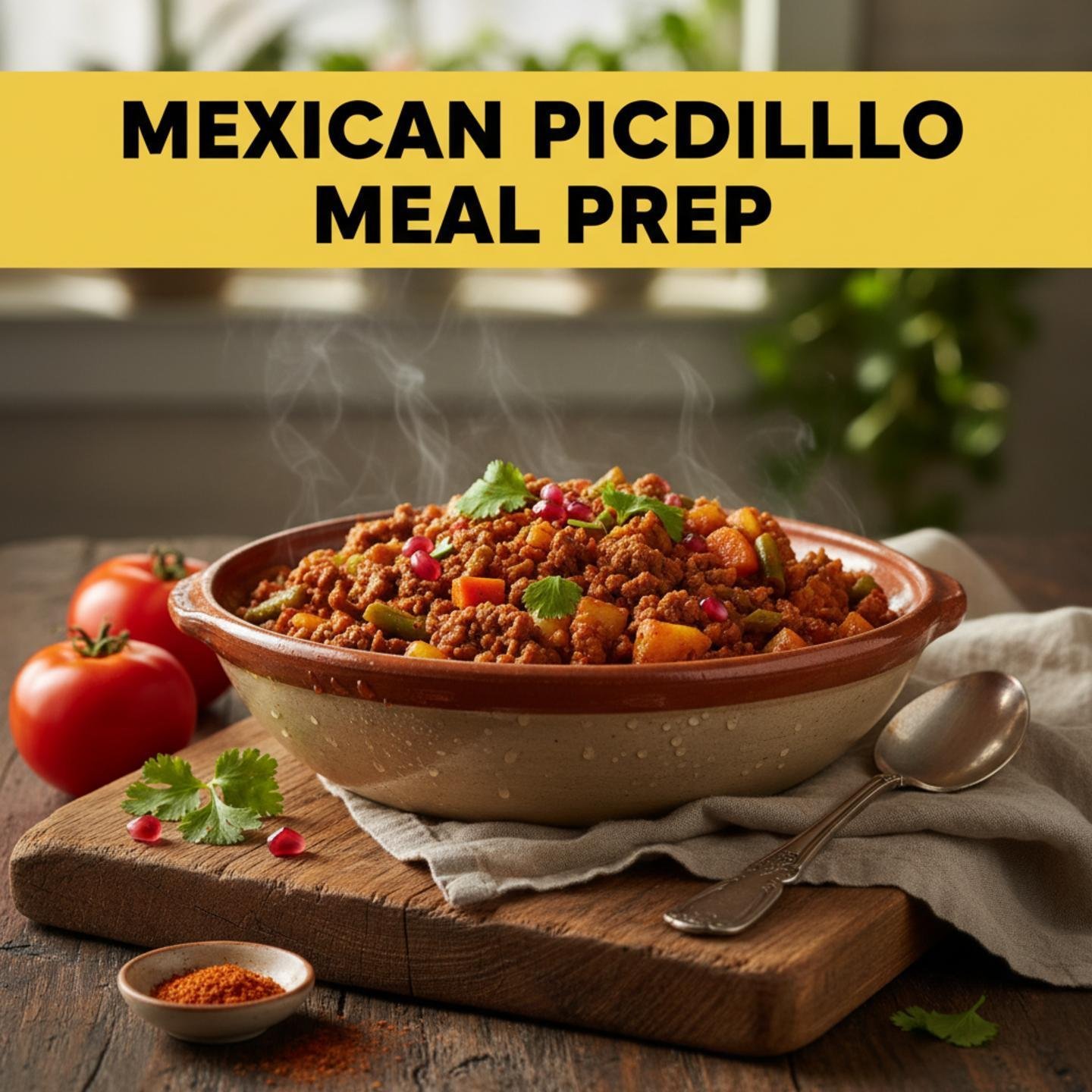Mexican Picadillo Meal Prep