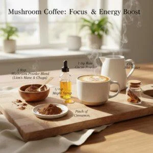 Mushroom Coffee: Focus & Energy Boost