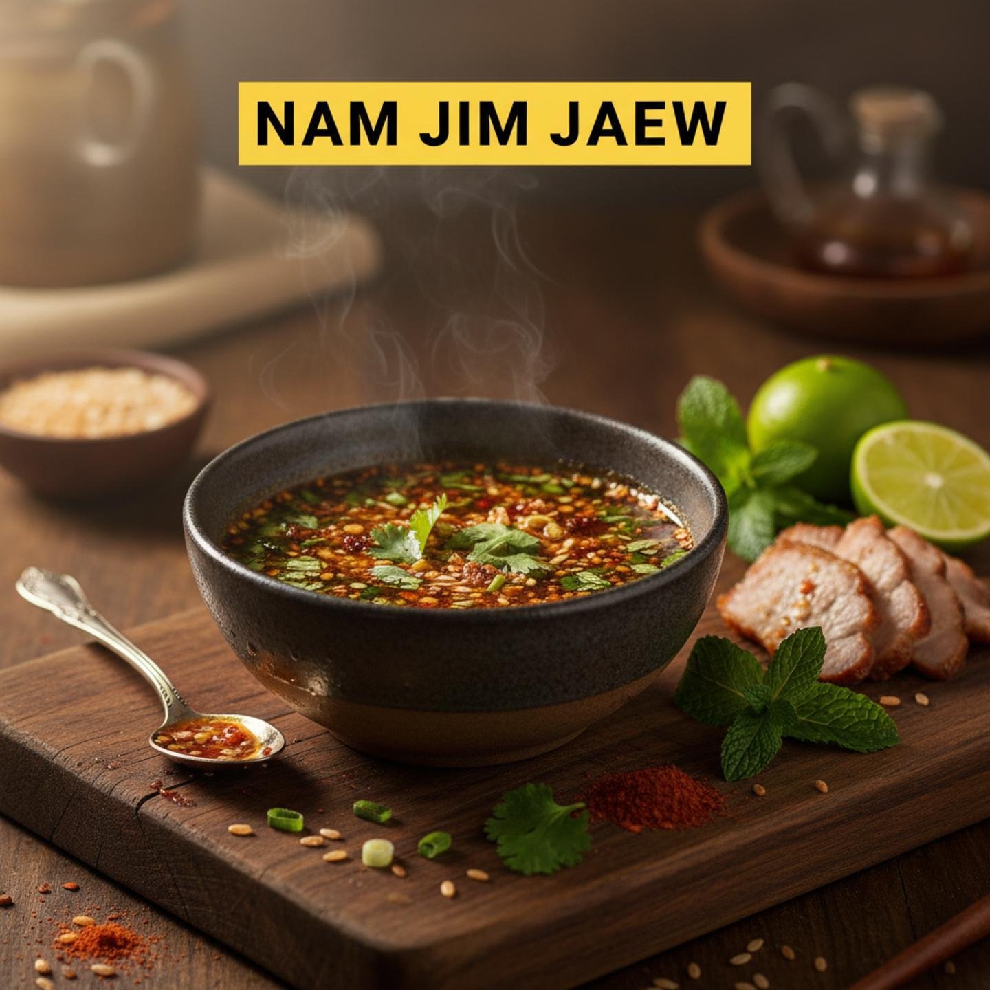 Nam Jim Jaew: Spicy Thai Dipping Sauce