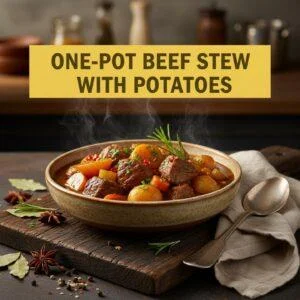 One-Pot Beef Stew with Potatoes