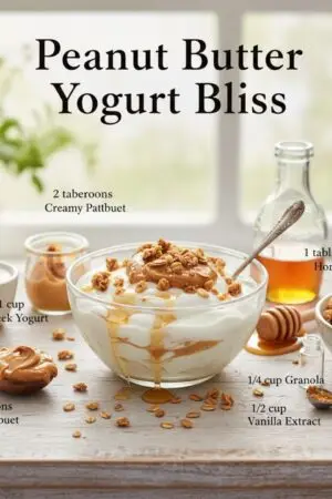 Peanut Butter Yogurt Bliss