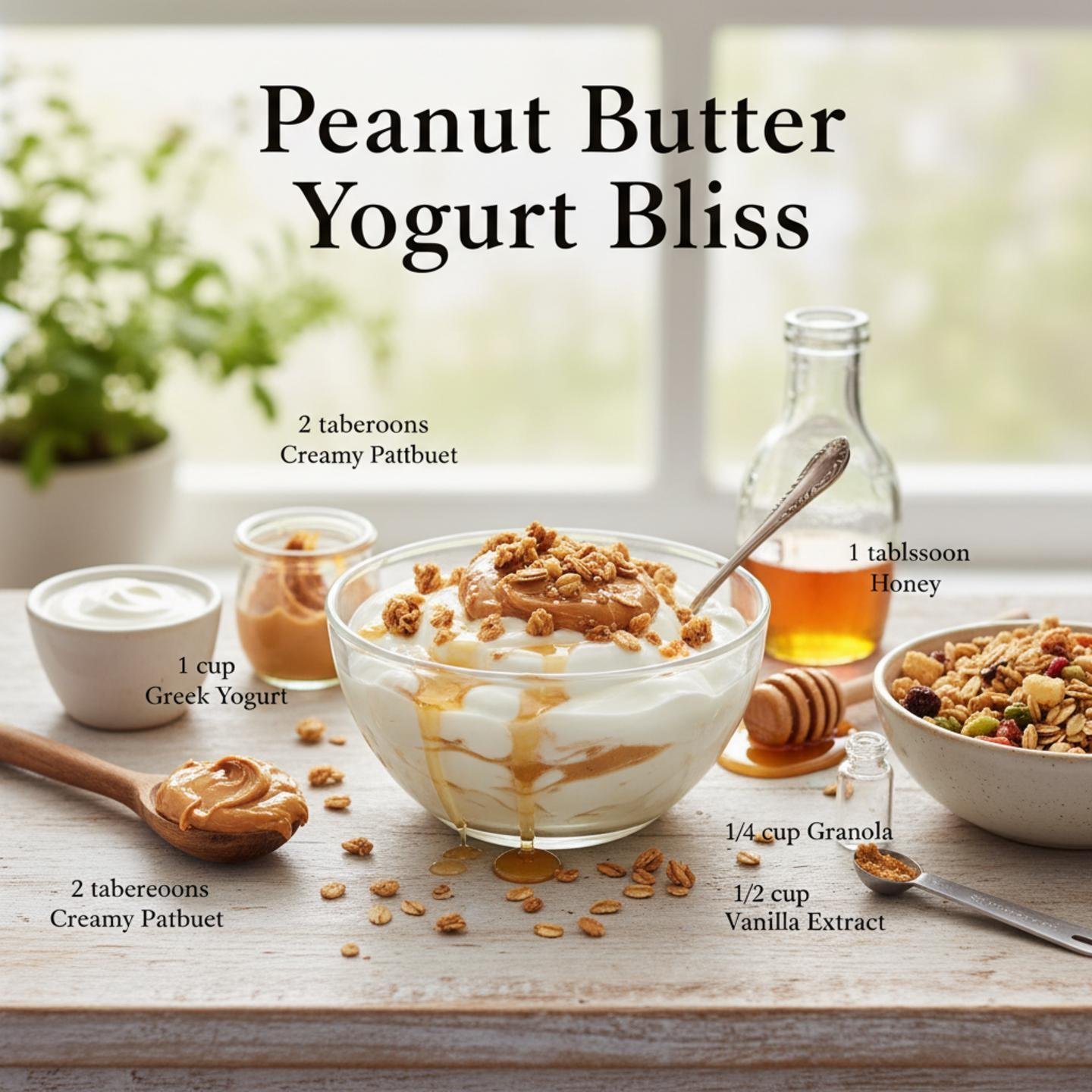 Peanut Butter Yogurt Bliss