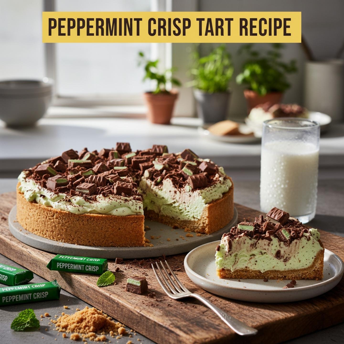 Peppermint Crisp Tart Recipe