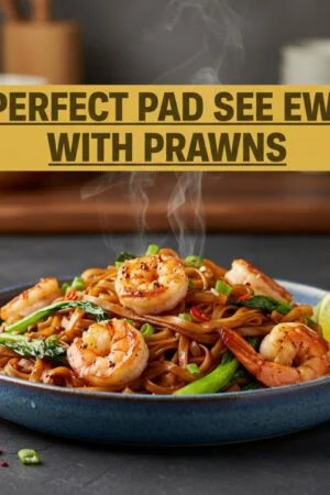 Perfect Pad See Ew with Prawns