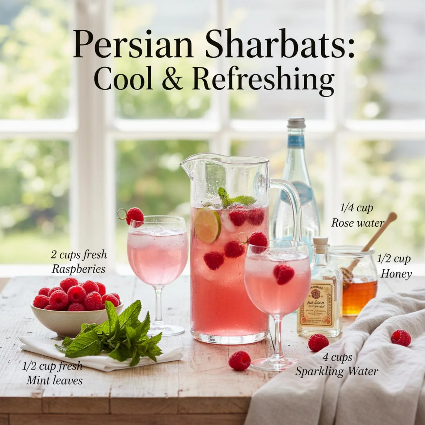 Persian Sharbats: Cool & Refreshing