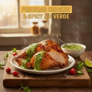 Peruvian Chicken & Spicy Aji Verde