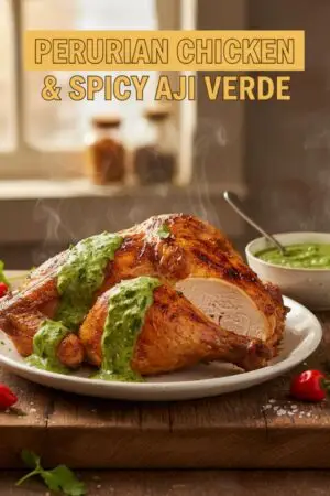 Peruvian Chicken & Spicy Aji Verde