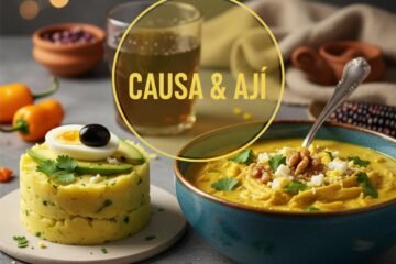 Peruvian Dishes: Causa & Aji