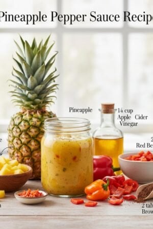 Pineapple Pepper Sauce Recipe