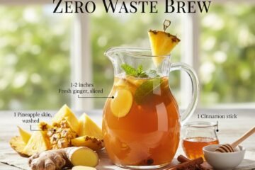 Pineapple Skin Tea: Zero Waste Brew