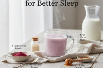 Pink Moon Milk for Better Sleep