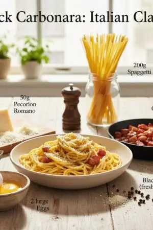 Quick Carbonara: Italian Classic