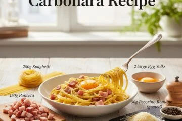 Quick & Creamy Carbonara Recipe