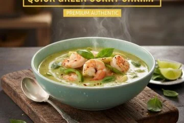 Quick Green Curry Shrimp