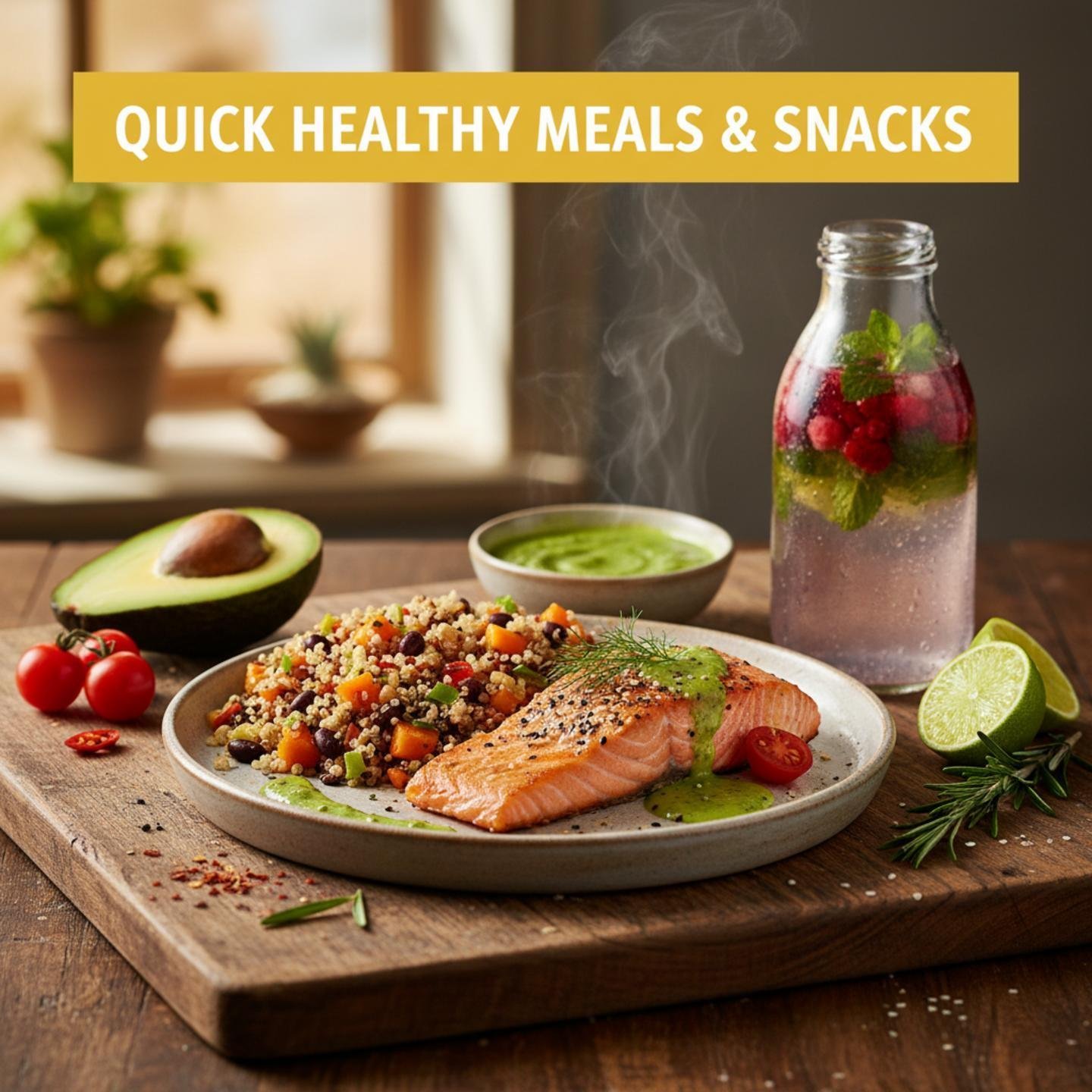 Quick Healthy Meals & Snacks