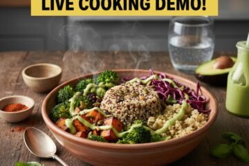 Quick Vegan Bowls: Live Cooking Demo!