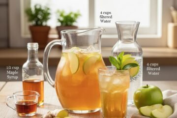 Refreshing Apple Cider Switchel