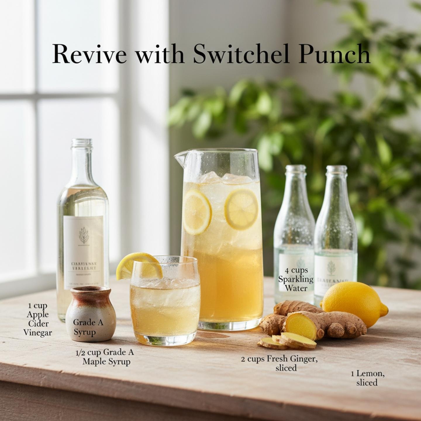 Revive with Switchel Punch