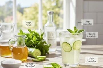 Sekanjabin: Ancient Persian Mint Drink