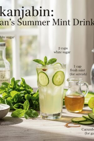 Sekanjabin: Iran’s Summer Mint Drink