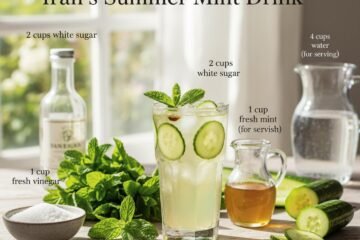 Sekanjabin: Iran’s Summer Mint Drink