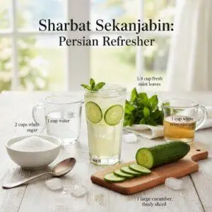 Sharbat Sekanjabin: Persian Refresher