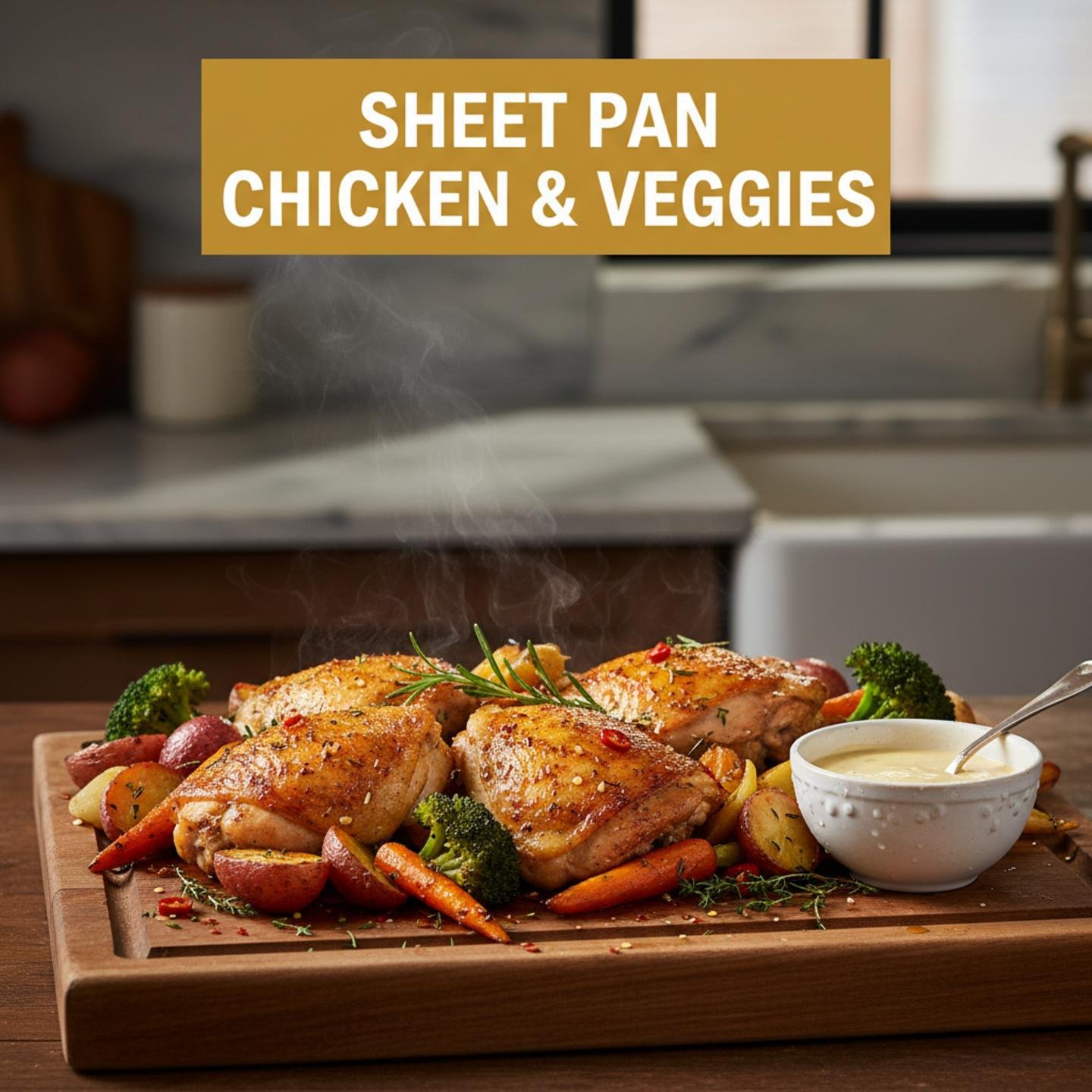 Sheet Pan Chicken & Veggies