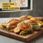 Sheet Pan Lemon Herb Chicken