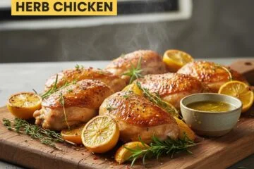 Sheet Pan Lemon Herb Chicken