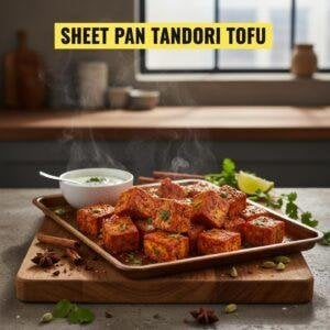 Sheet Pan Tandoori Tofu