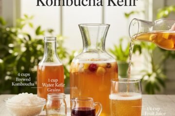 Simple Probiotic Kombucha Kefir