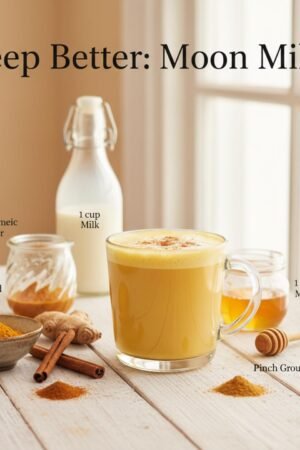 Sleep Better: Golden Moon Milk