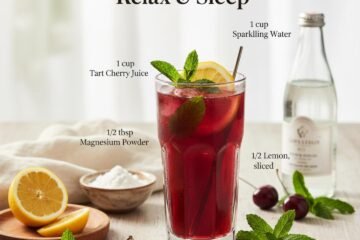 Sleepy Girl Mocktail: Relax & Sleep