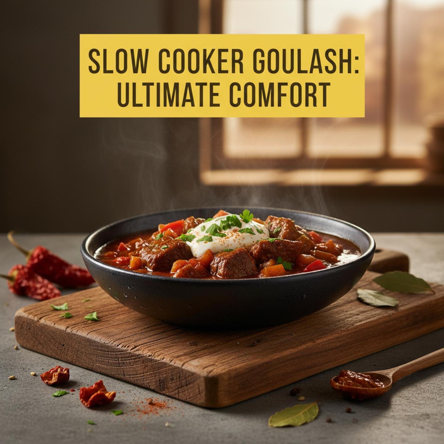 Slow Cooker Goulash: Ultimate Comfort