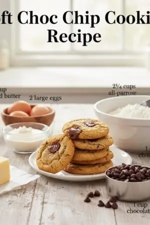 Soft Choc Chip Cookies Recipe