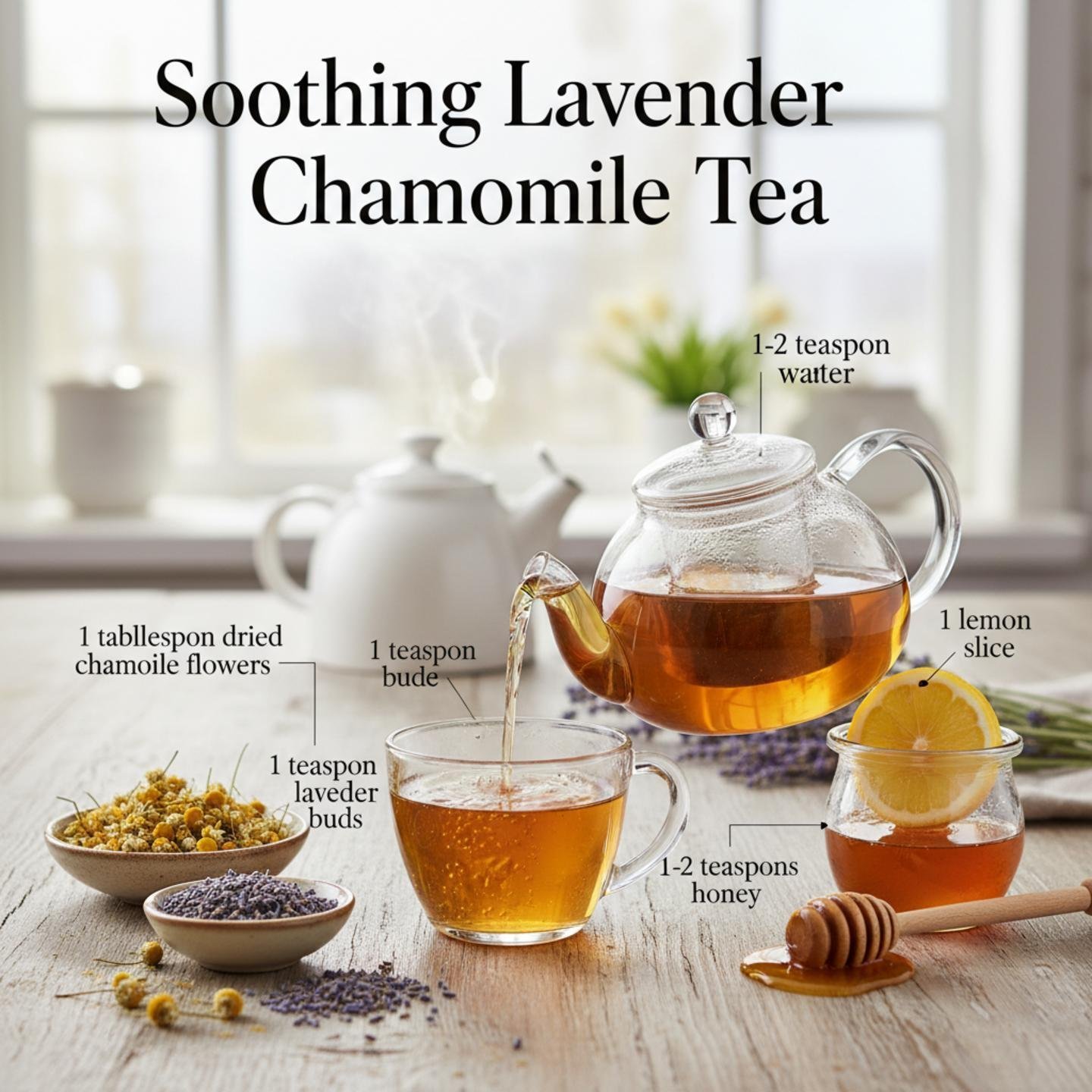 Soothing Lavender Chamomile Tea