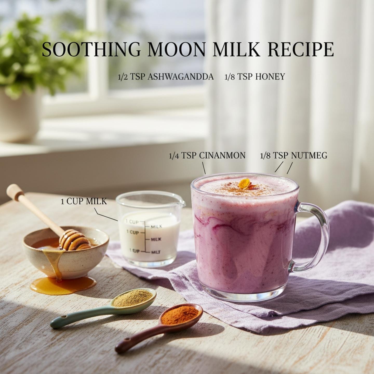 Soothing Moon Milk Recipe