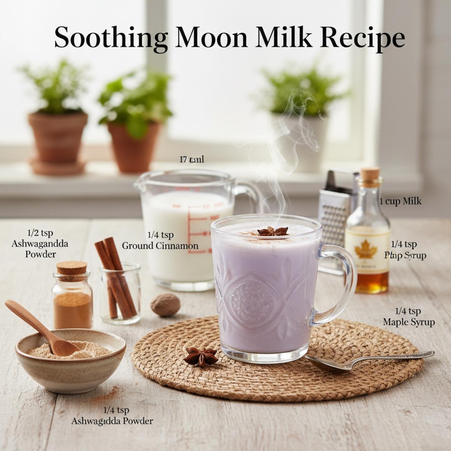Soothing Moon Milk Recipe