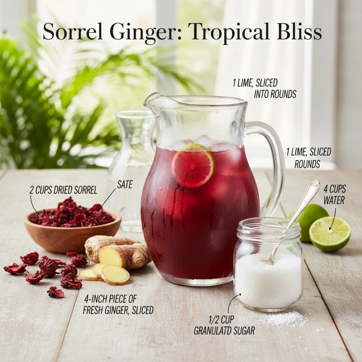 Sorrel Ginger: Tropical Bliss