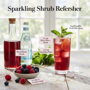 Sparkling Shrub Refresher