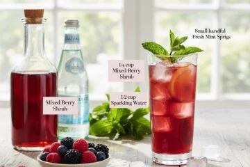 Sparkling Shrub Refresher