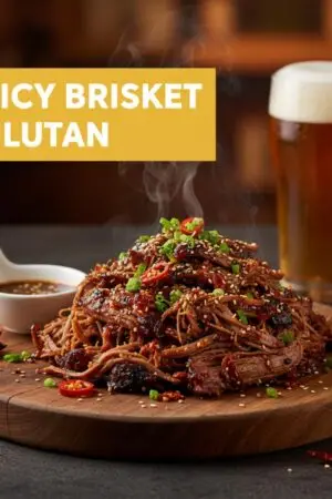 Spicy Brisket Pulutan