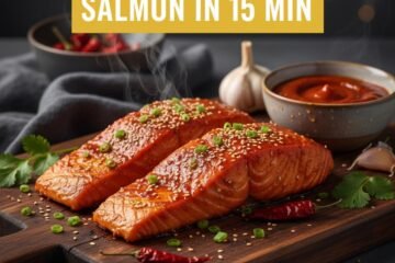Spicy Gochujang Salmon in 15 Min