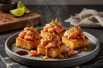 Spicy Salmon Crispy Rice